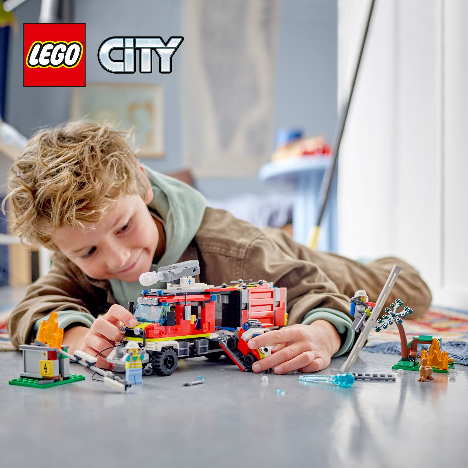 Prémiová stavebnice LEGO® City s hasiči