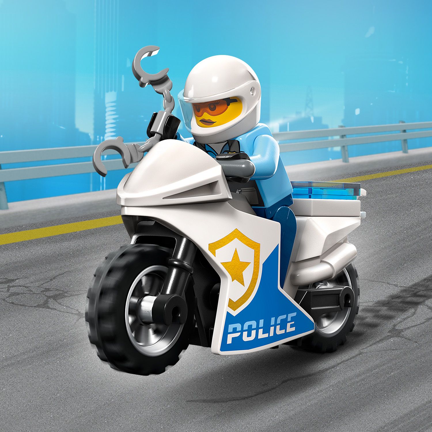 Super policejní motorka