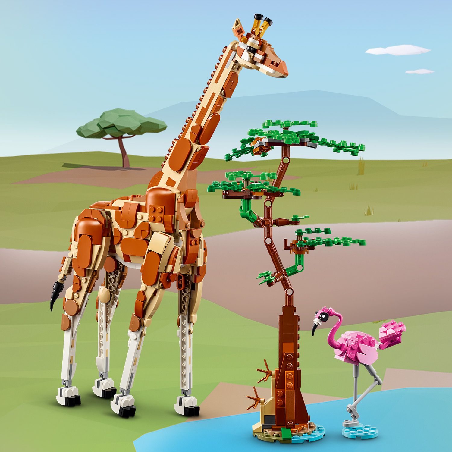 Pohyblivá žirafa