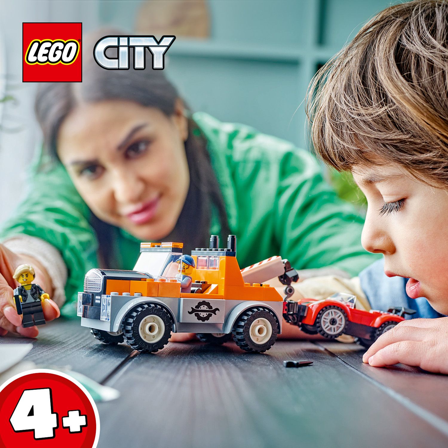 LEGO® City s odtahovým vozem pro děti od 4 let