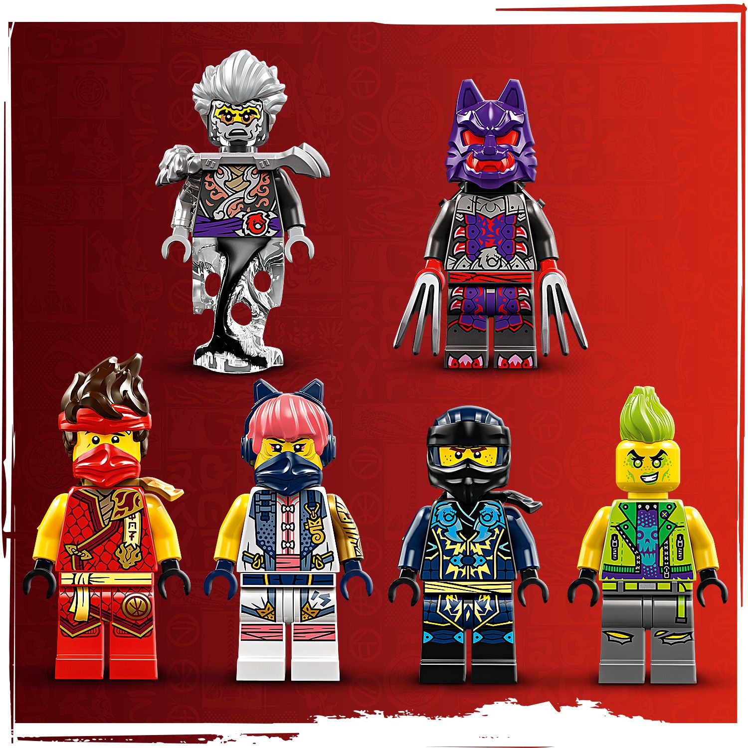 6 minifigurek NINJAGO®