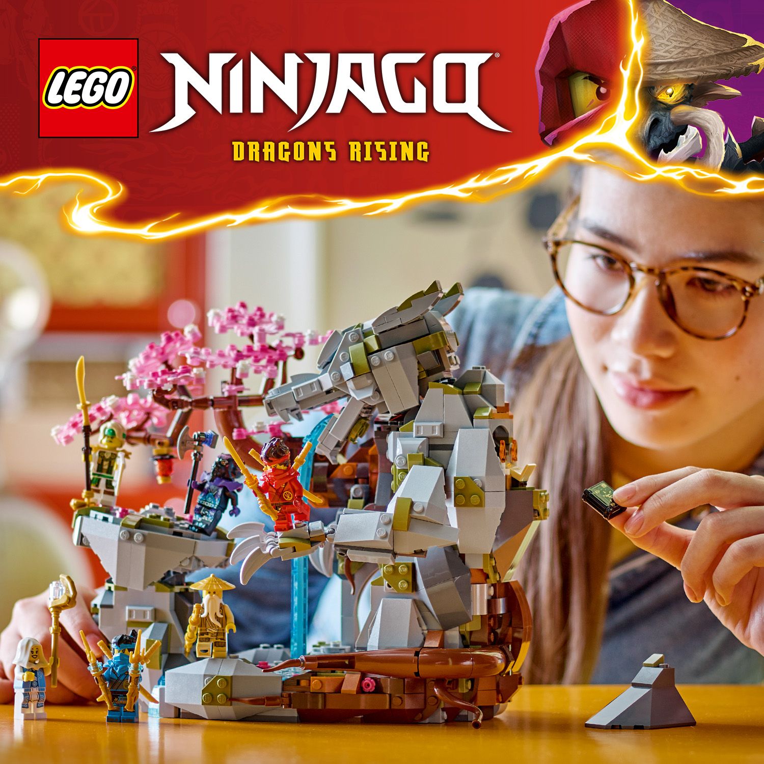 Fantastický model LEGO® NINJAGO® s drakem
