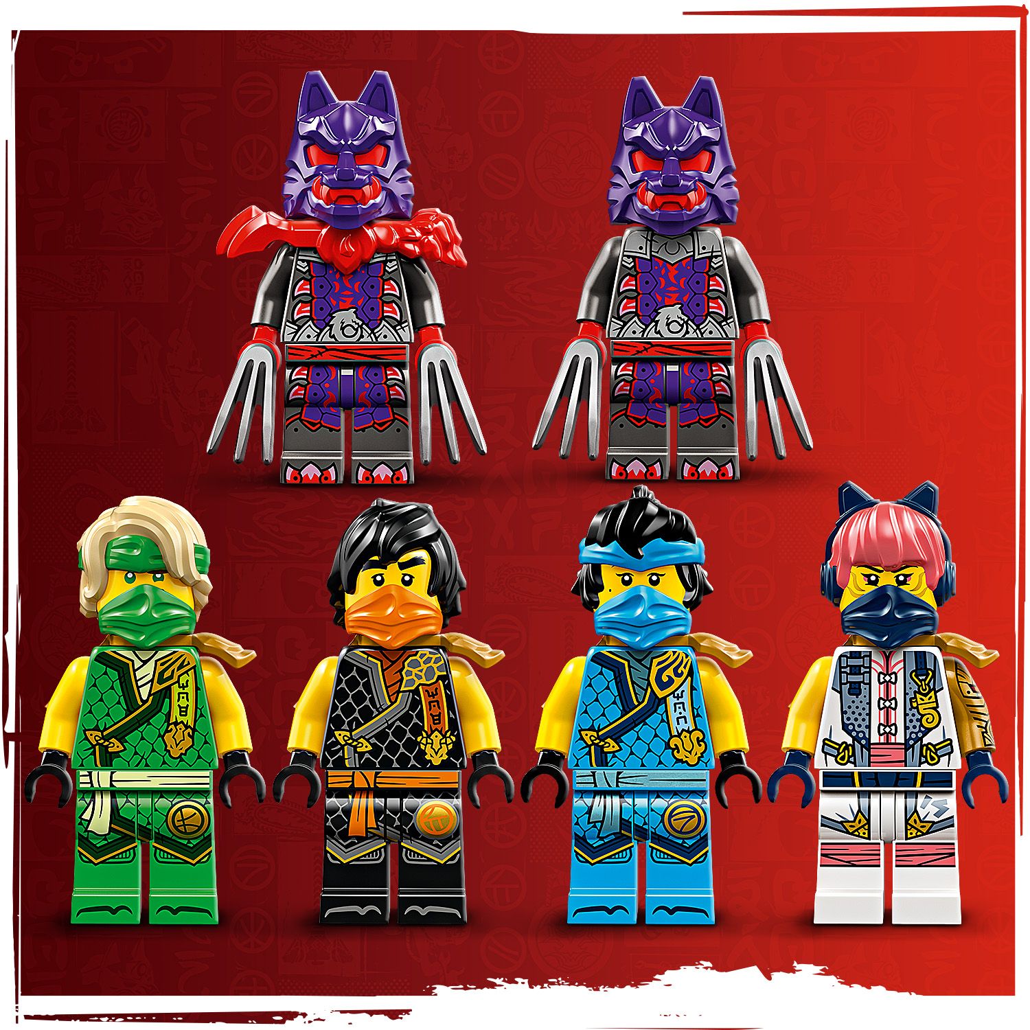 6 minifigurek NINJAGO®