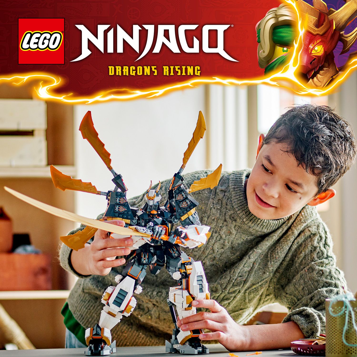 Titanový robot LEGO® NINJAGO®