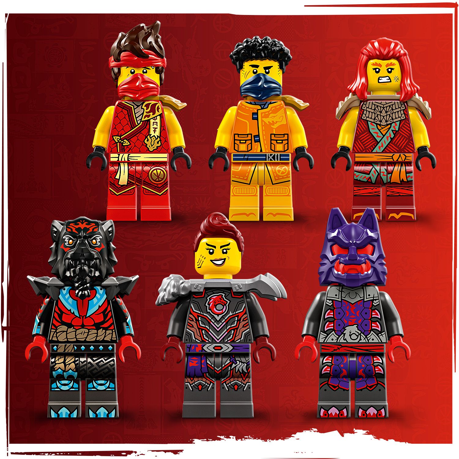 6 minifigurek NINJAGO®