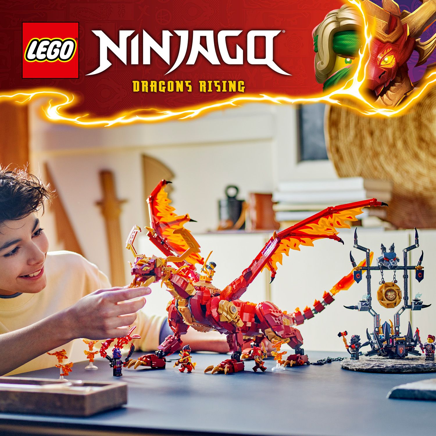 Největší drak od LEGO® NINJAGO®